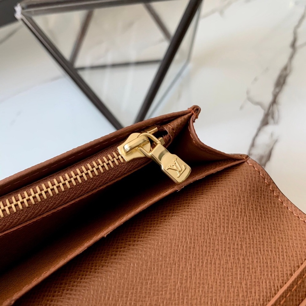 Louis Vuitton Brown Monogram Wallet - Picture 6 of 7